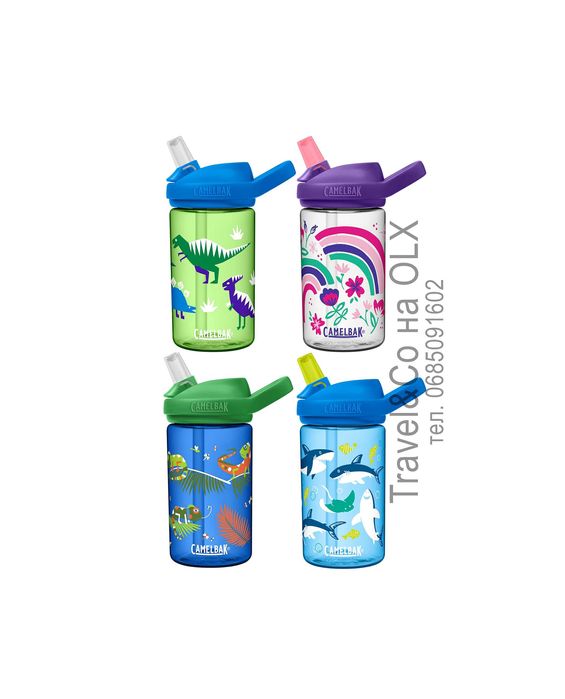 CamelBak Eddy+ Kids, Contigo 420 мл (пляшка дитяча, labubu)