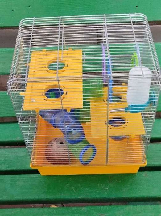 клетка для хомяка в комплектации 22х32х42см