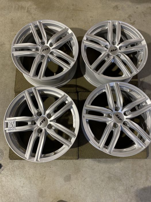 39. Felgi ats 17” 7.5jx17h2 et45 5x112 komplet wysylam vw skoda audi