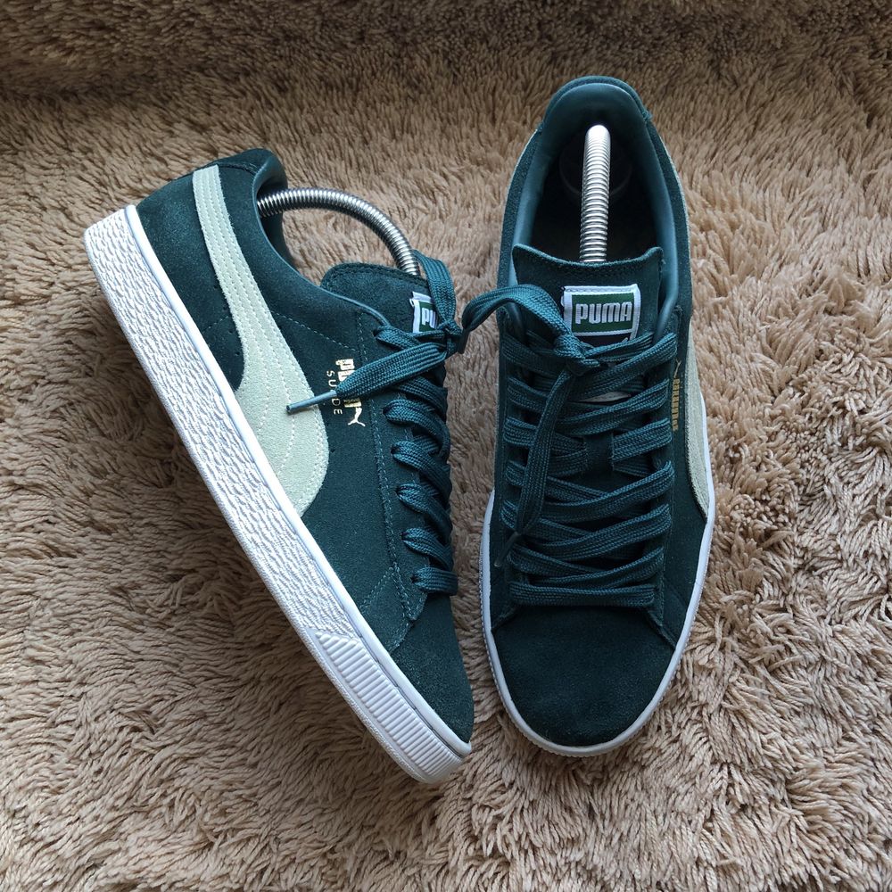 Кеди Puma suede green