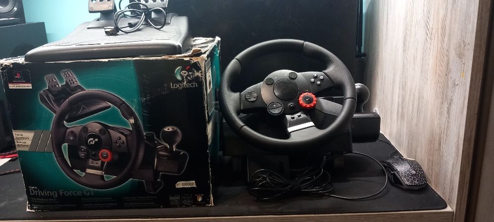 Kierownica logitech driving force gt