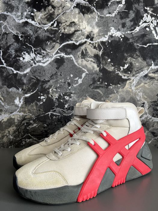 Кросівки чоловічі Asics Onitsuka Tiger Big Logo Mid White Red Black45р