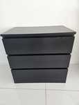 Comoda 3 Gavetas Malm