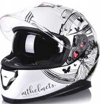 Kask damski motocyklowy + PINLOCK THUNDER 3 SV VLINDER

BLACK / WHITE