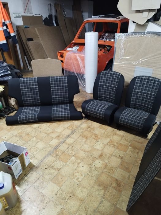 Fotele fiat 126p
