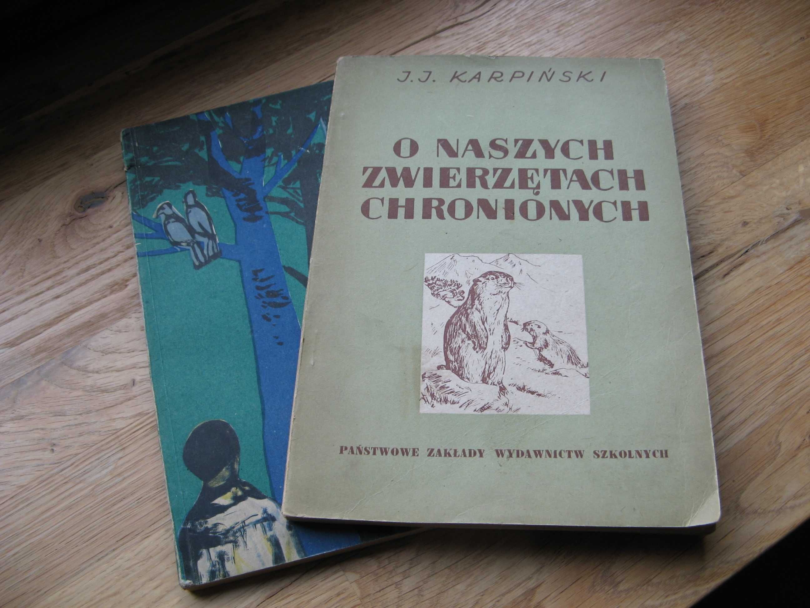 O naszych zwierzętach chronionych J.J. KARPIŃSKI  (1958r.) + GRATIS