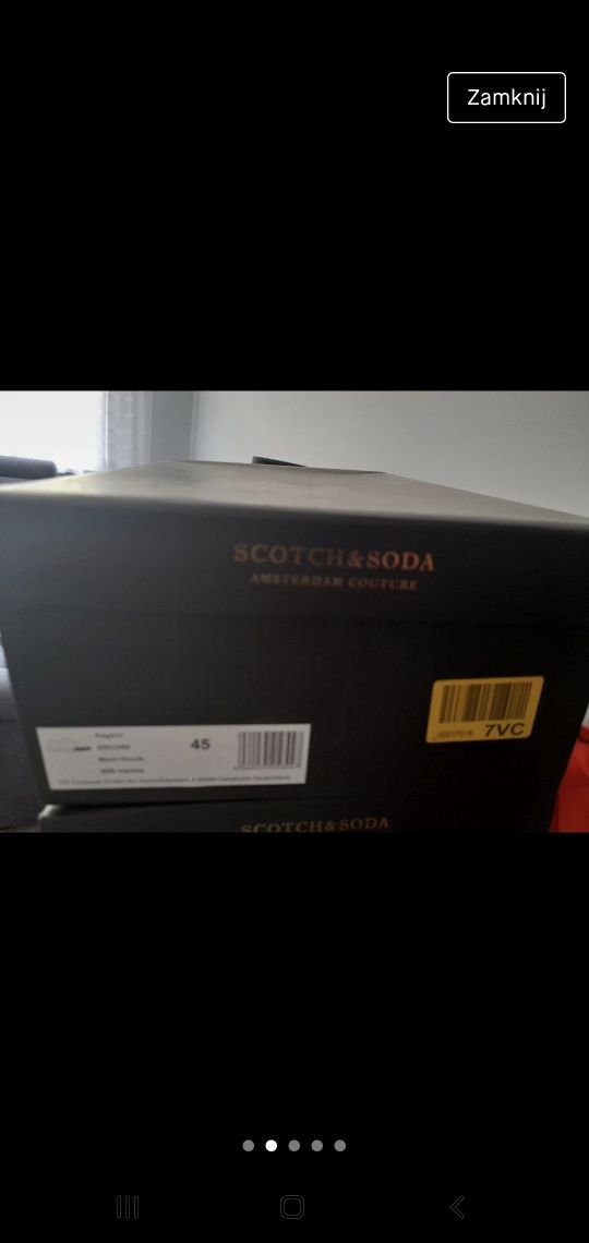 Scotch & Soda Kagann letnie buty siatka