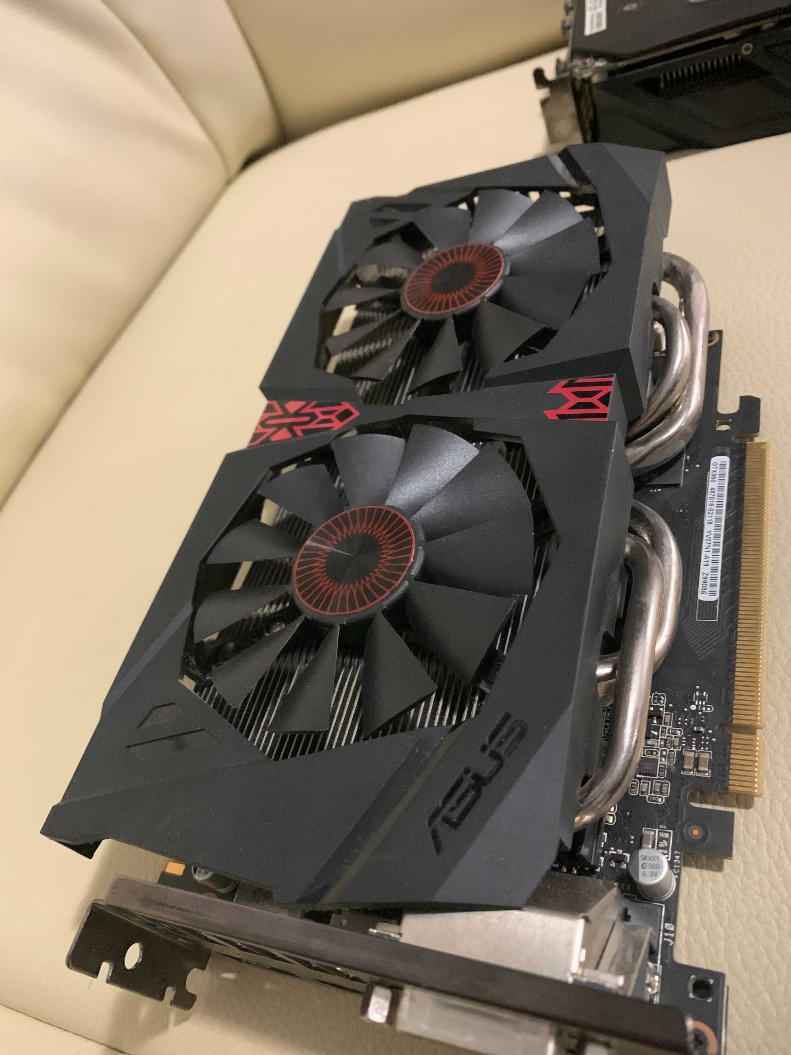 Відеокарта Asus Gtx 960 як нова на заводській пломбі