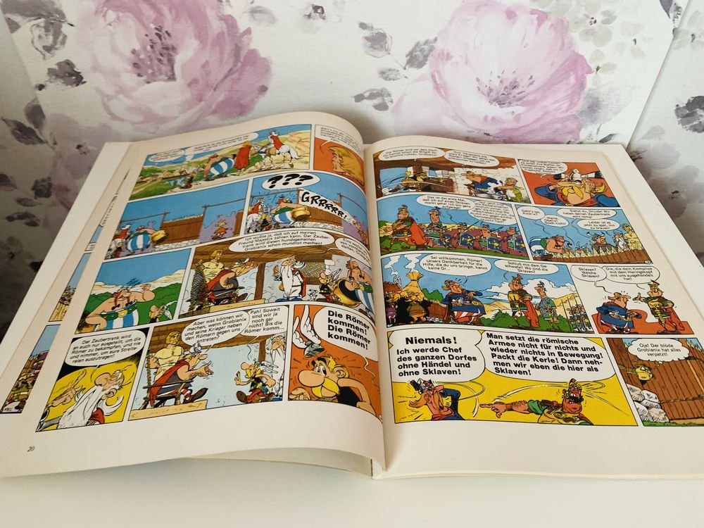 Komiks Asterix - Wspaniały Graben, vintage