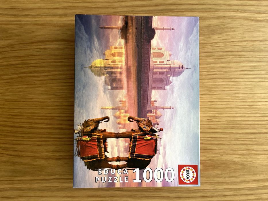 Puzzle Educa 1000 Peças - Taj Mahal - Completo