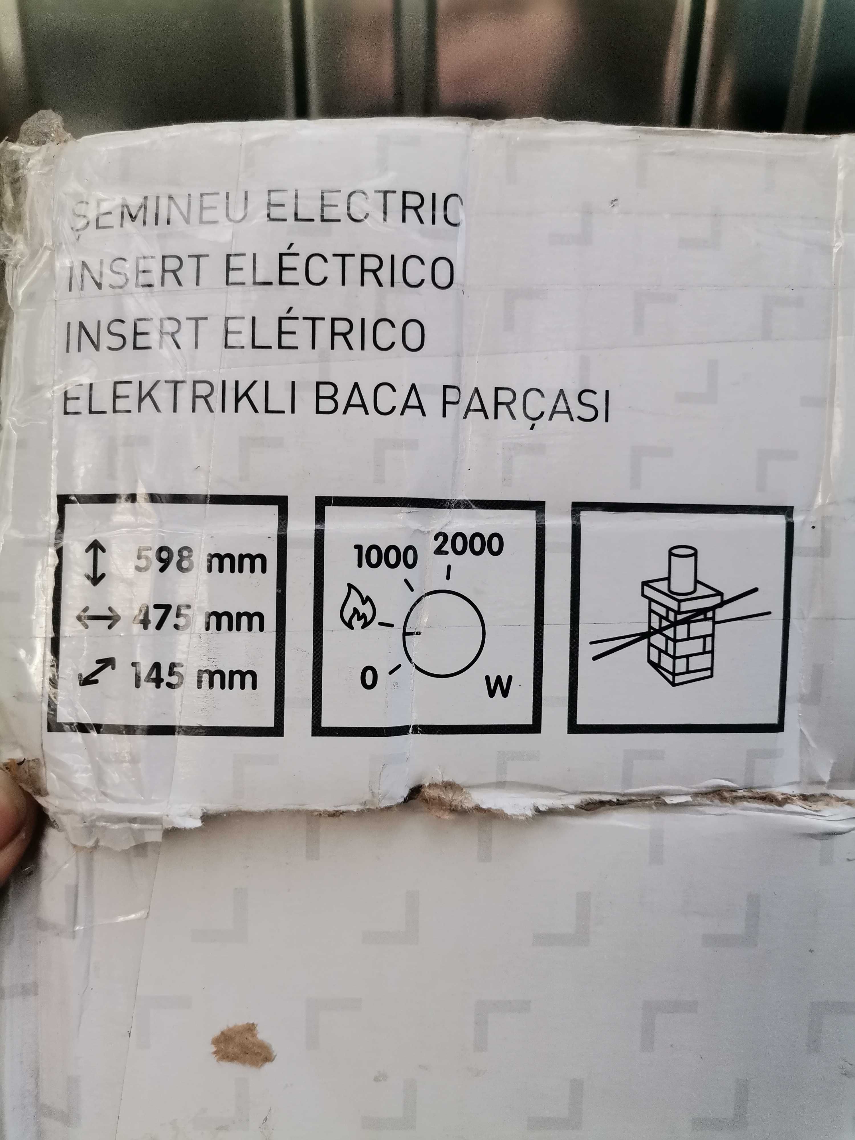 Elektryczny wkład kominkowy