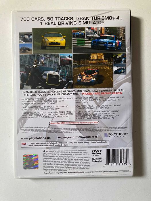 PS2 - Gran Turismo 4