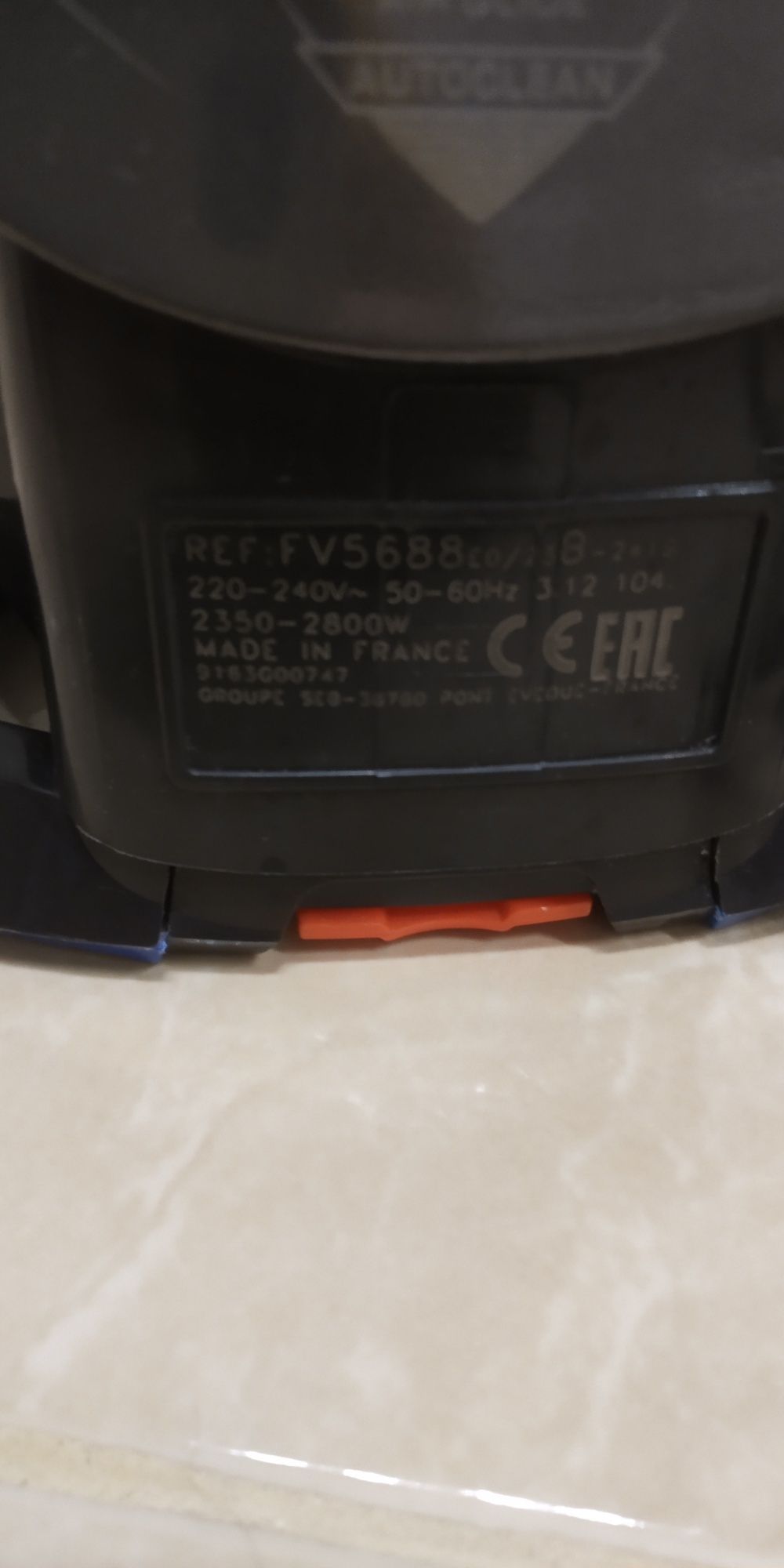 Żelazko Tefal Turbo pro anti-clac fv 5688