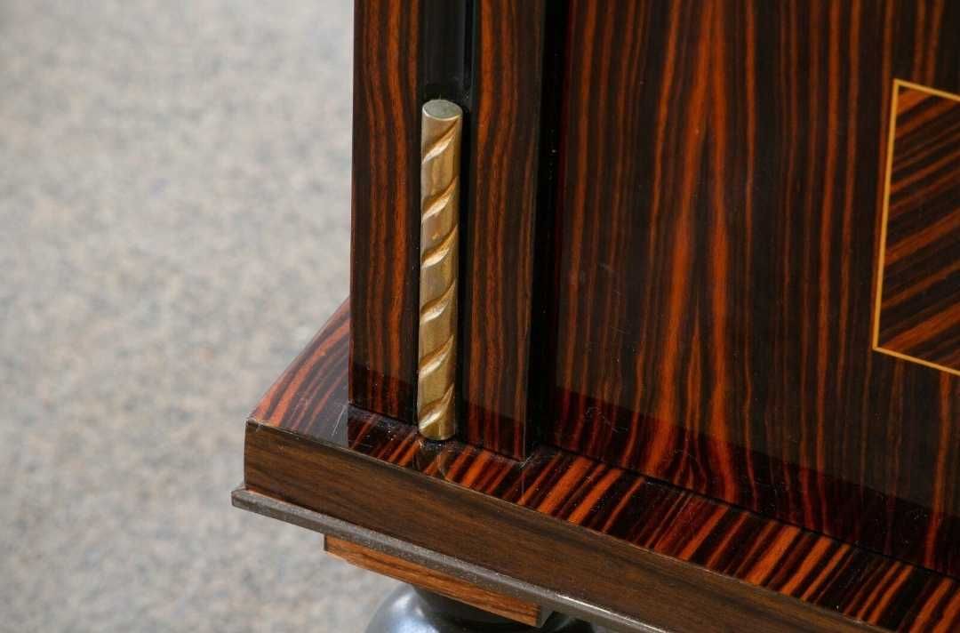 Bufet ART DECO ok 1940 rok Francja, heban makassar