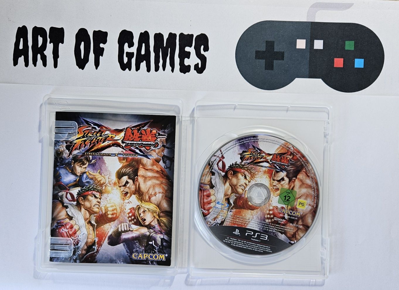 Street Fighter X Tekken Komplet 3xA Ideał Ps3 Playstation 3