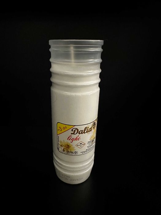 Wkłady do zniczy parafinowe do zniczy 72h - 12 sztuk / wysoka jakość