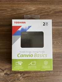 Зрвнішній жорсткий диск 2 TB Toshiba Canvio Basics Black HDTB420EK3AA