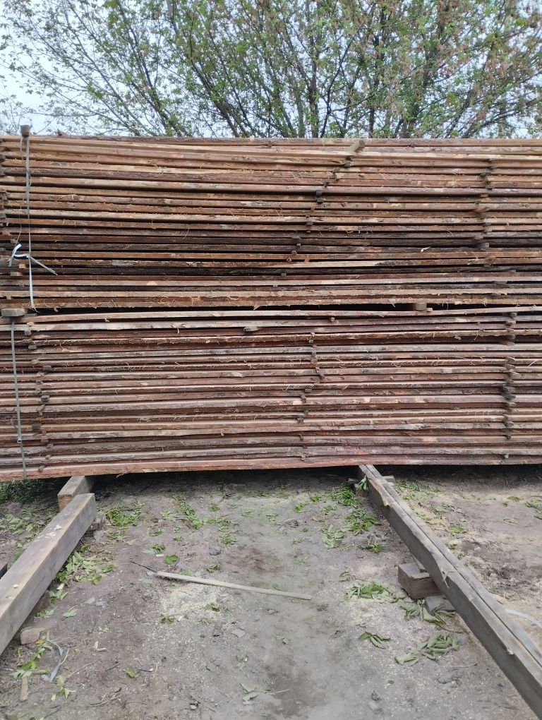 Пиломатеріали сосна свіжопил крокви брус шлевка рейка 4/6мт