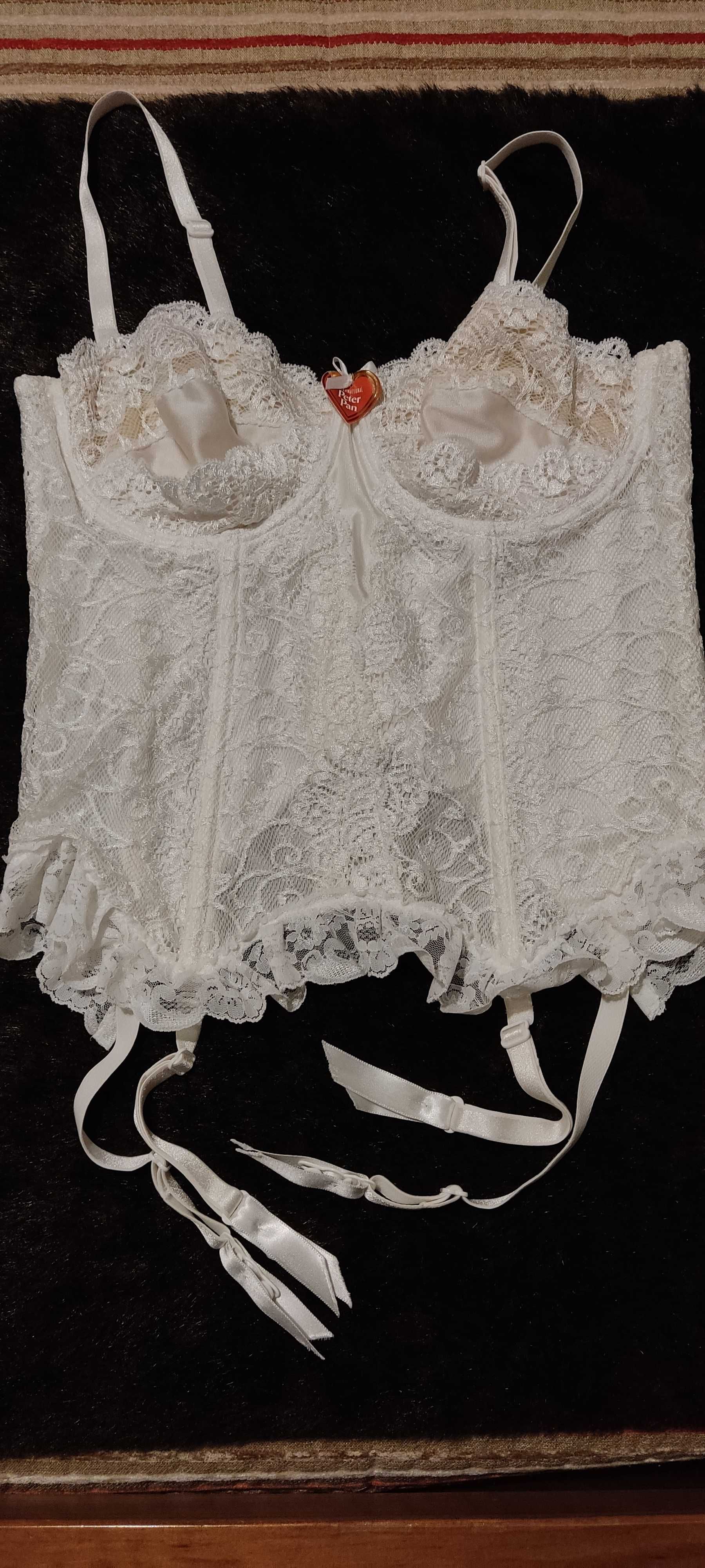 Conjunto corpete com cueca Vintage