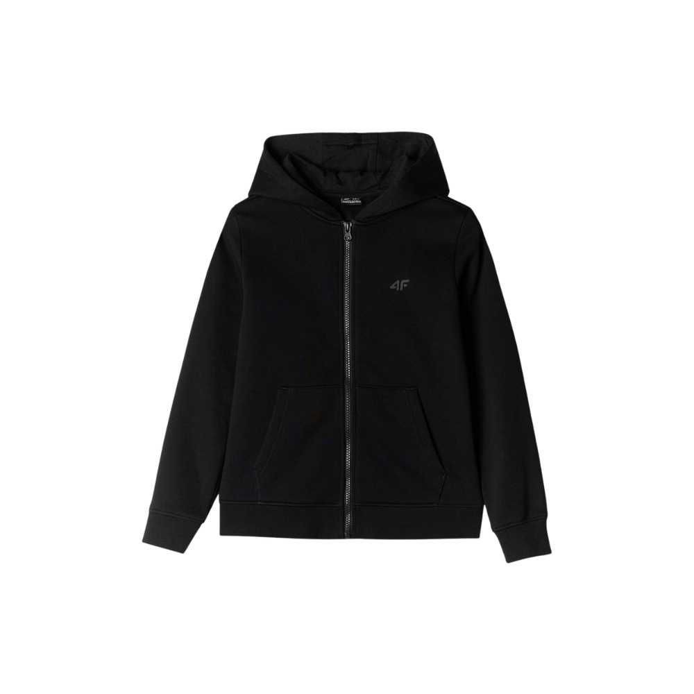 Bluza 4F rozpinana z kapturem dziewczęca sportowa wygodna r. 134