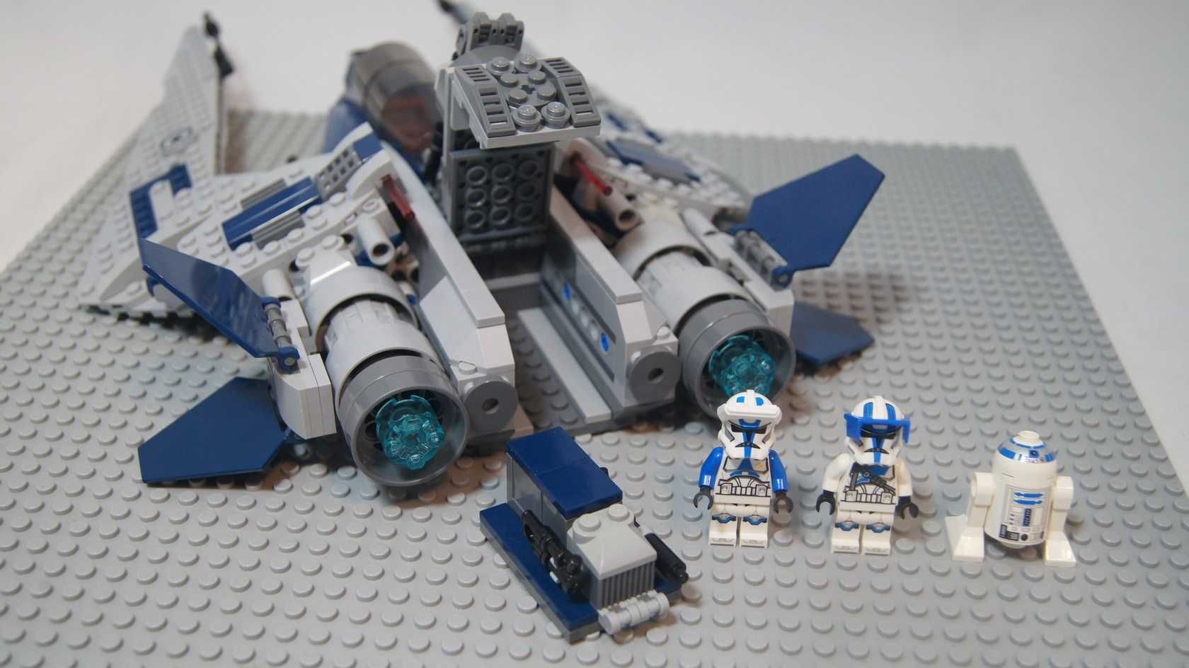 Lego Star Wars 501 clone Scout Fighter custom 75051