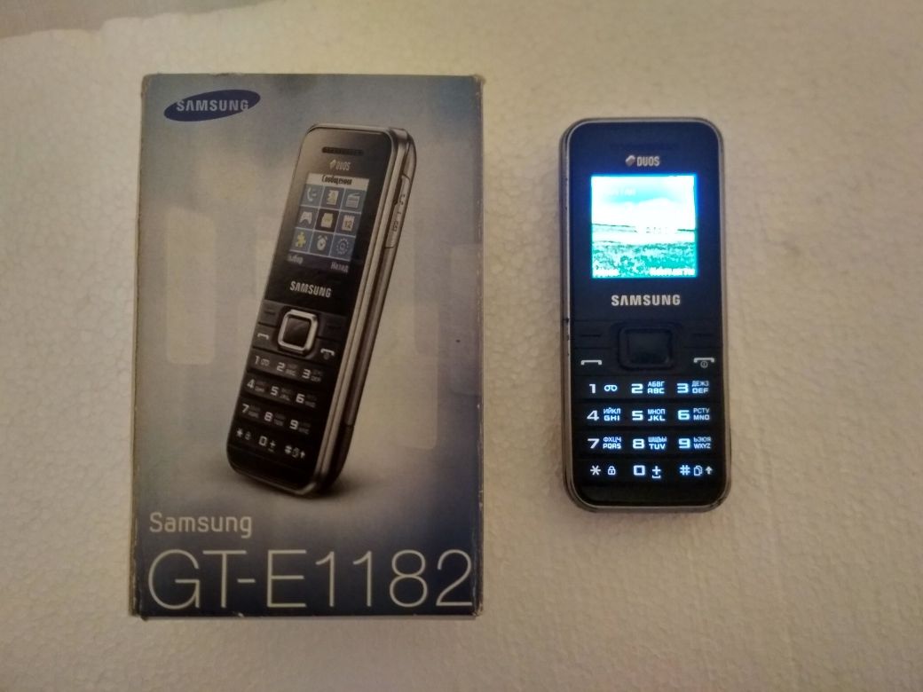 Мобильные кноп.телефоны заSamsung GT-E1182