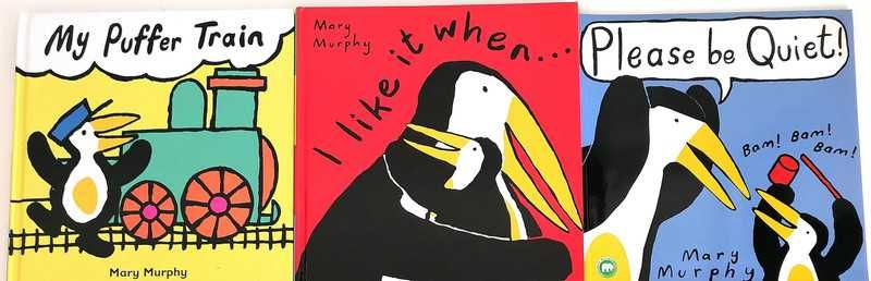 Livros infantis, capa dura em ingles de Mary Murphy