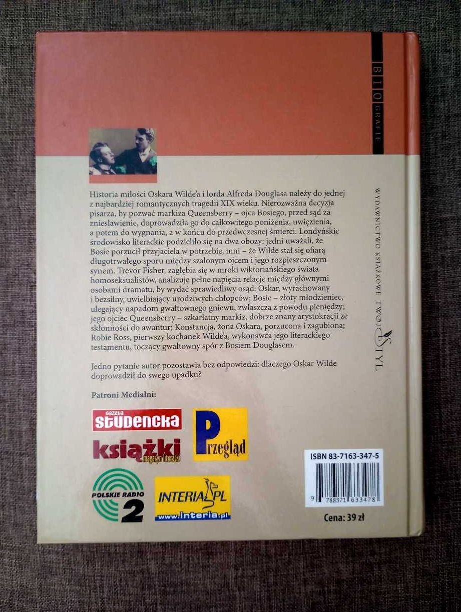Oskar Wilde i Bosie. Fatalna namiętność - Trevor Fisher (Oscar Wilde)