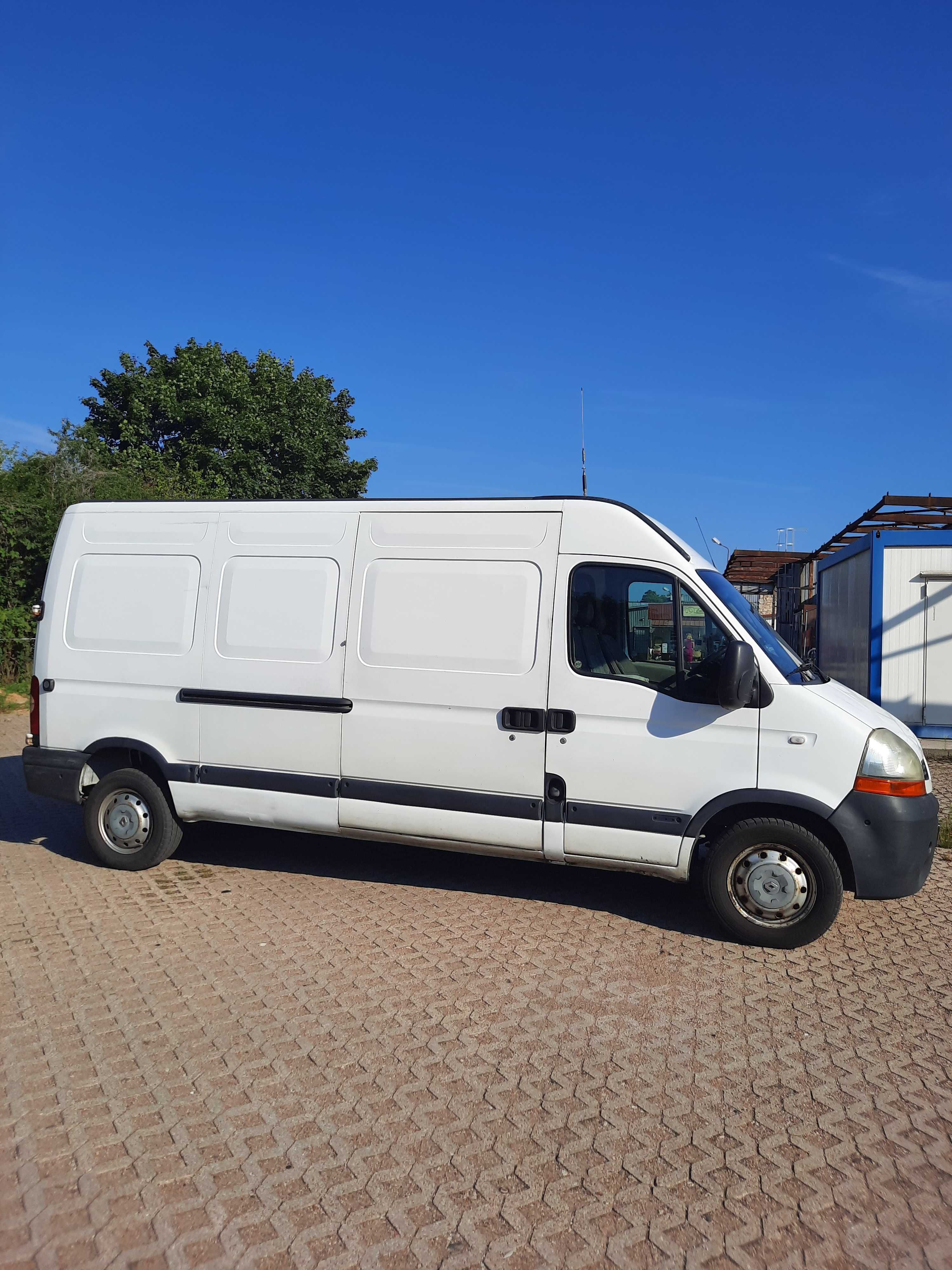 Renault Master 2007 2.5D 120KM, Webasto, CB radio, hak, stan bdb L3H2