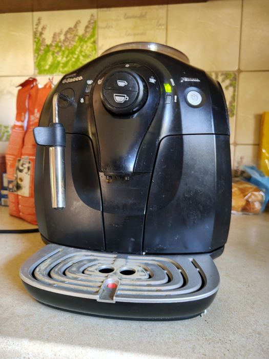 Philips Saeco XSmall mały ekspres do kawy ceramiczny młynek HD8745