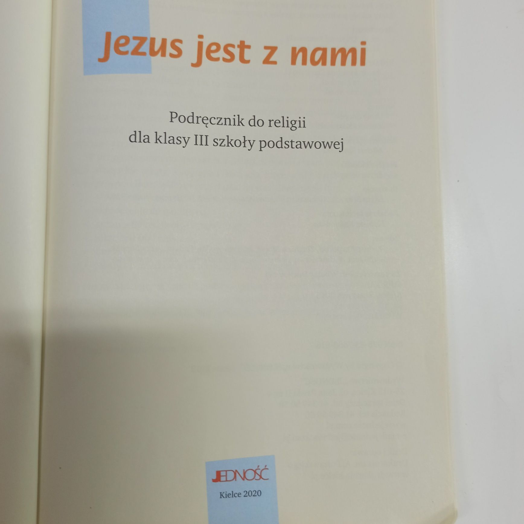 Jezus jest z nami kl. III