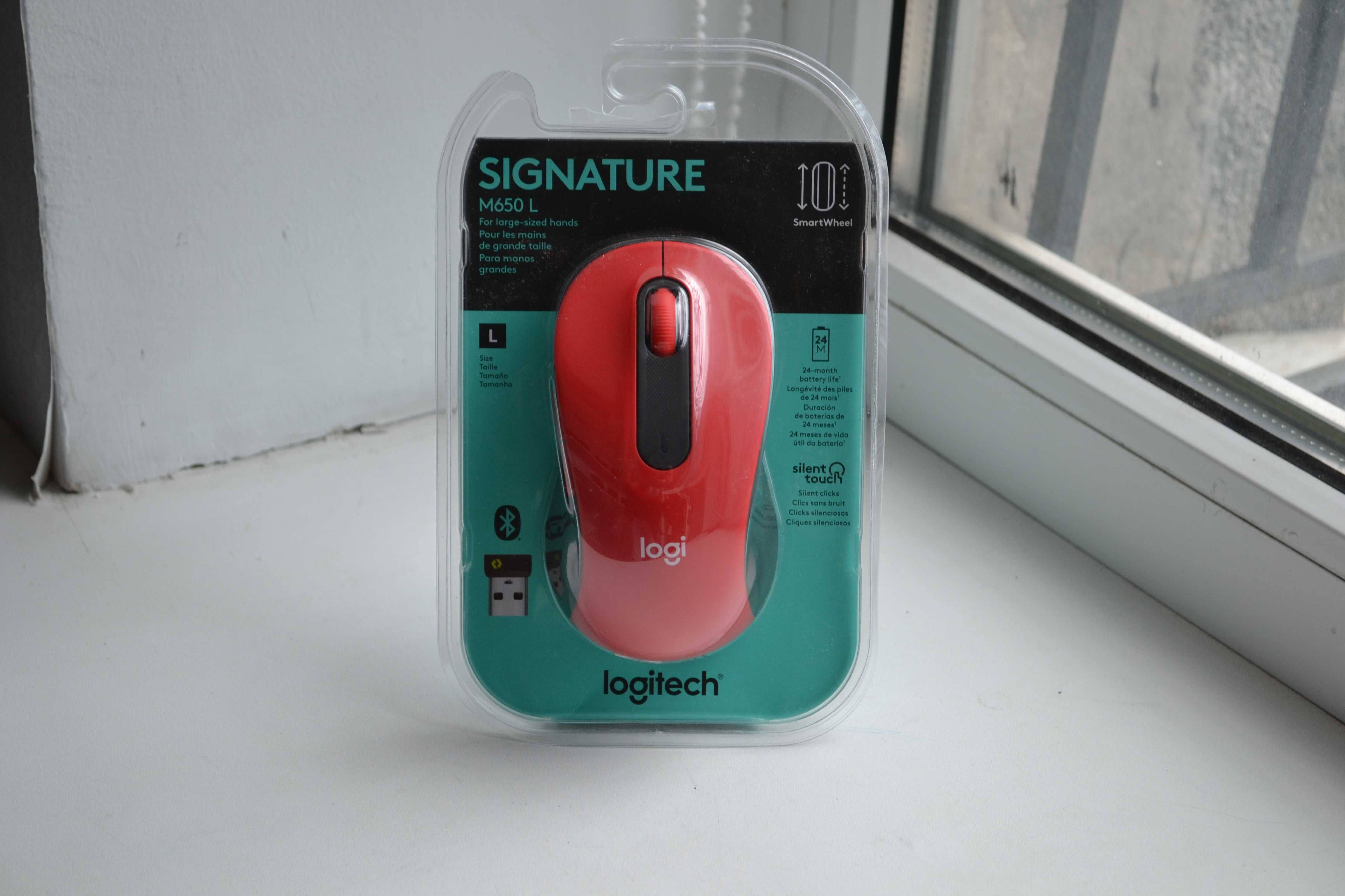 Топова безпровідна миша Logitech M550 / M650 L / M705