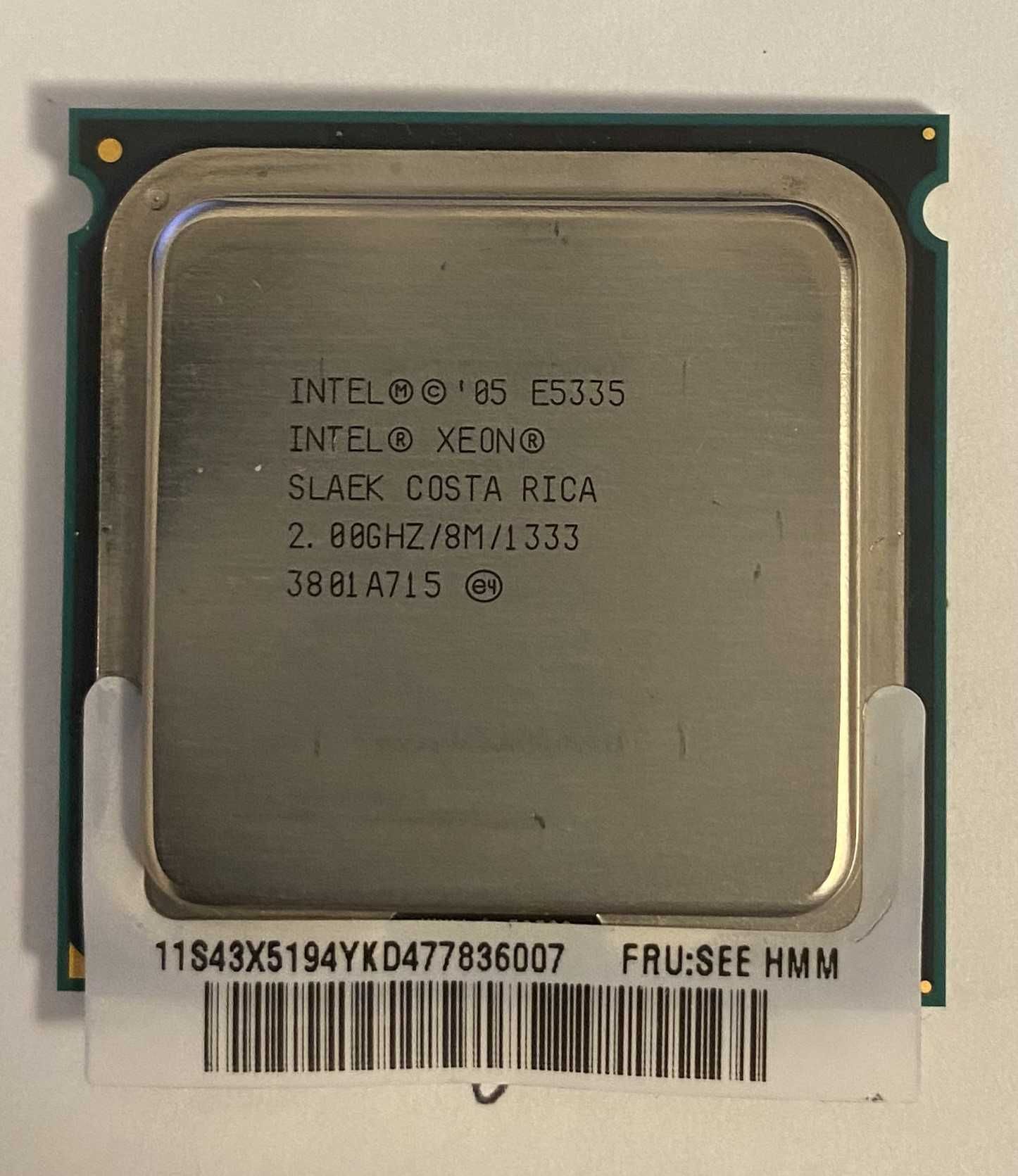 Processador Intel Xeon E5335, Cache 8M, 2.00 GHz, 1333 MHz