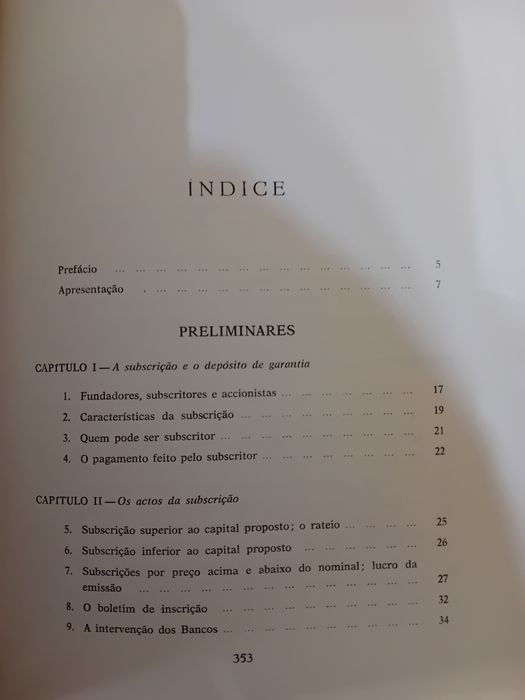 O Capital das Sociedades Anonimas  1961