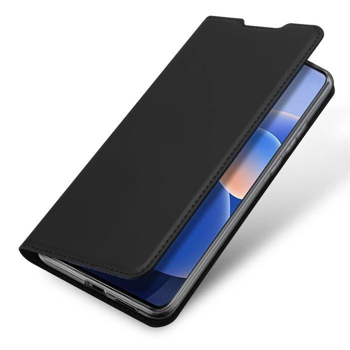 Dux Ducis Skin Pro kabura etui pokrowiec z klapką do Vivo X60 czarny