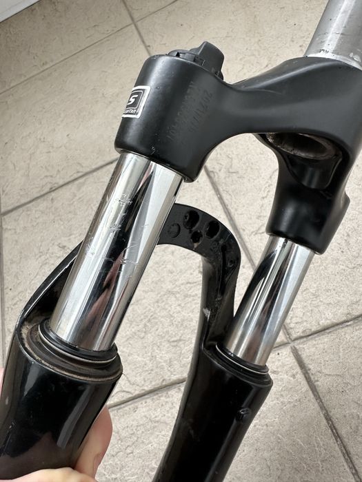 Вилка велосипедная 26, ход 80мм