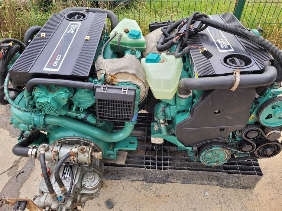 silnik jachtowy, morski, stacjonarny wolwo penta D3