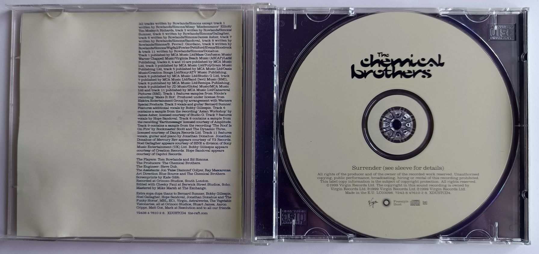 The Chemical Brothers Surrendel 1999r