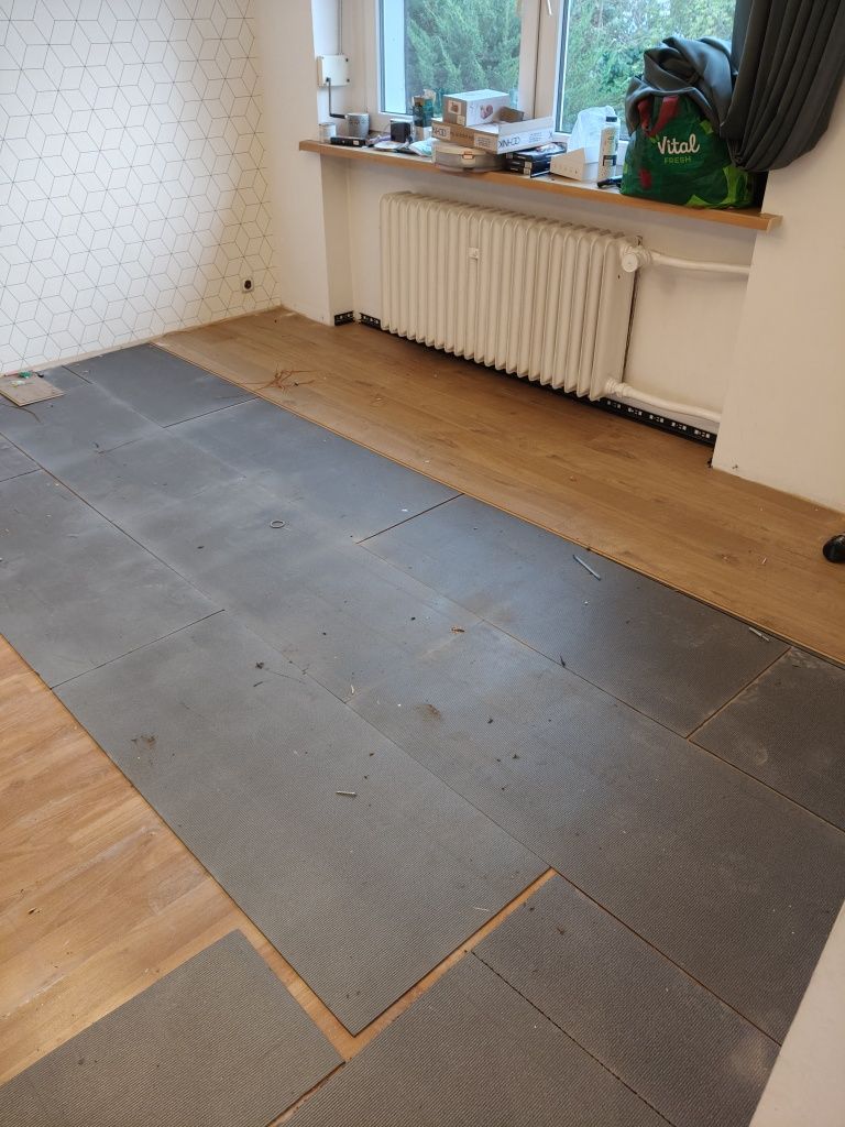 Podkłady pod panele podłogowe ok 70m