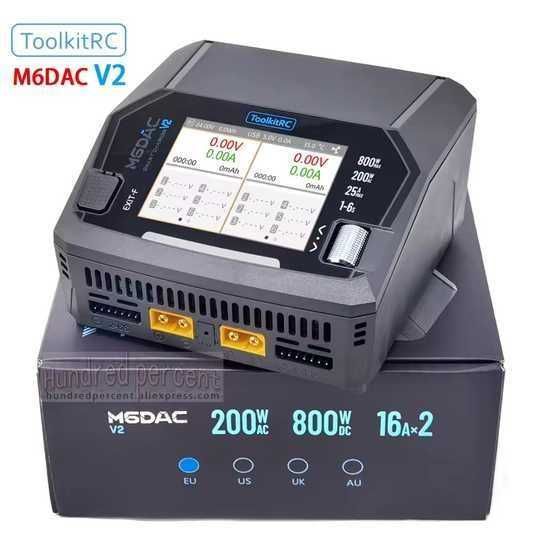Зарядний пристрій
ToolkitRC M6DAC v2  800w