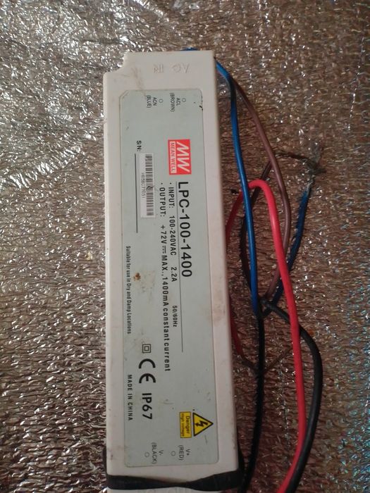 Блок питания для светодиодных ламп