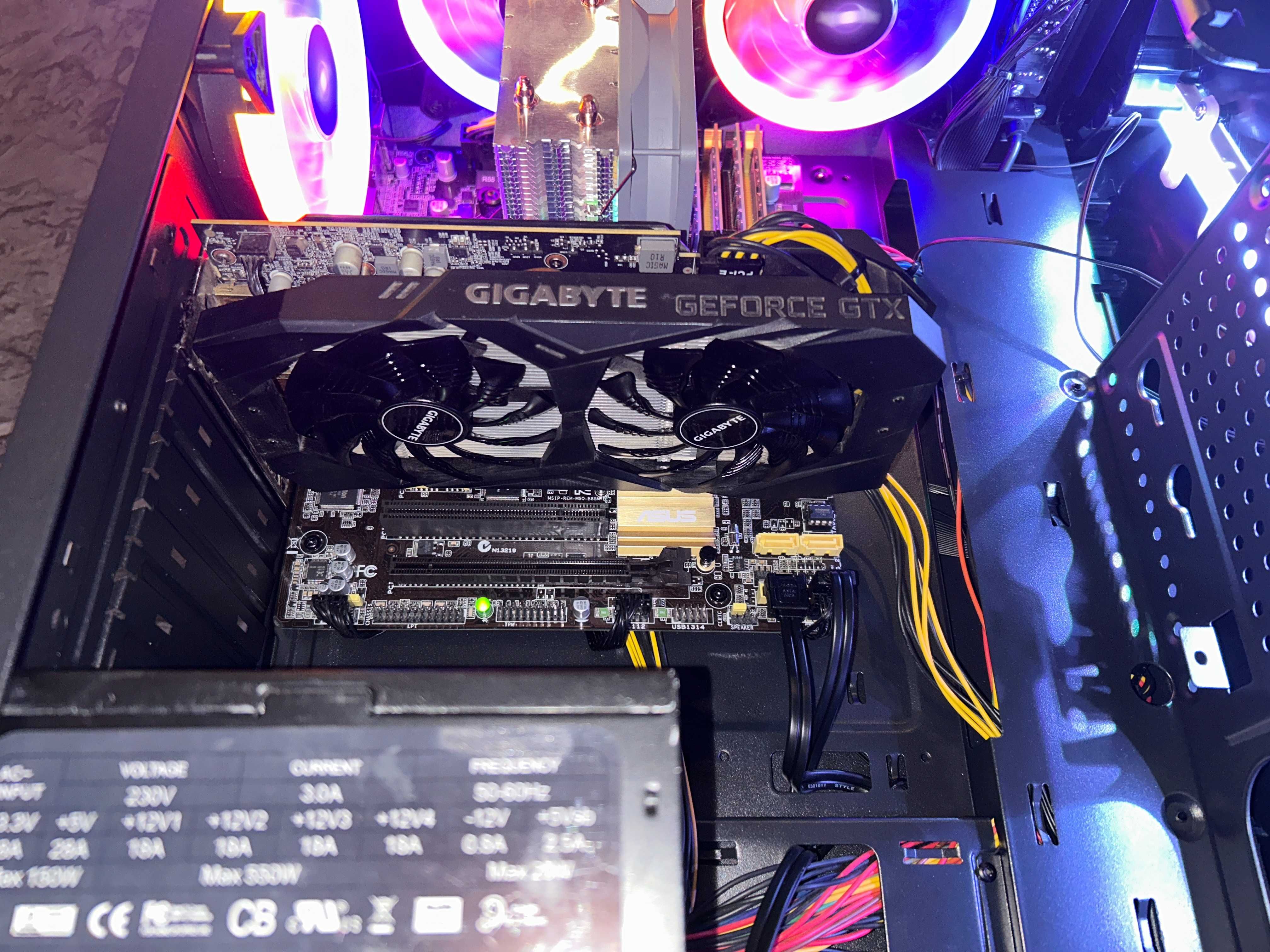 Бесплатная доставка! Игровой ПК i7-4790/16GB DDR3/GTX 1070 8GB