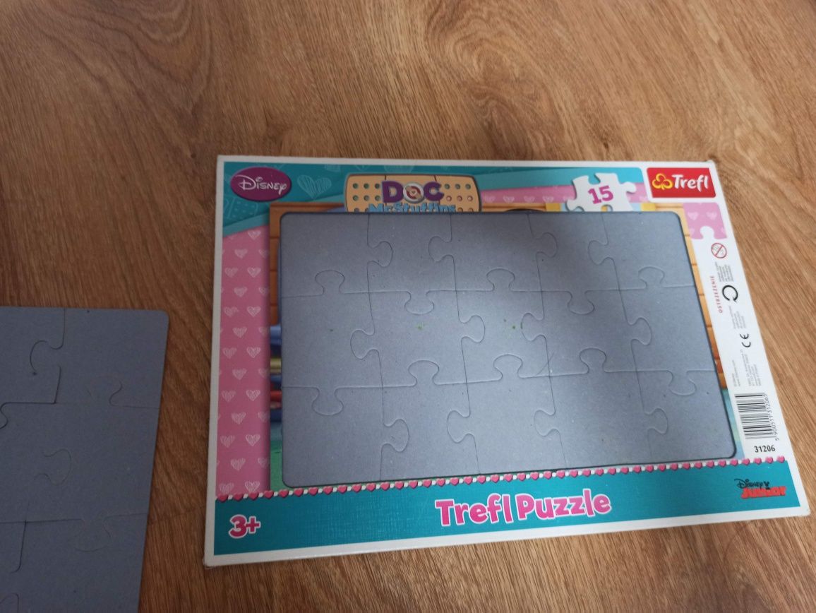 Puzzle ramka Doc McStuffins 3+