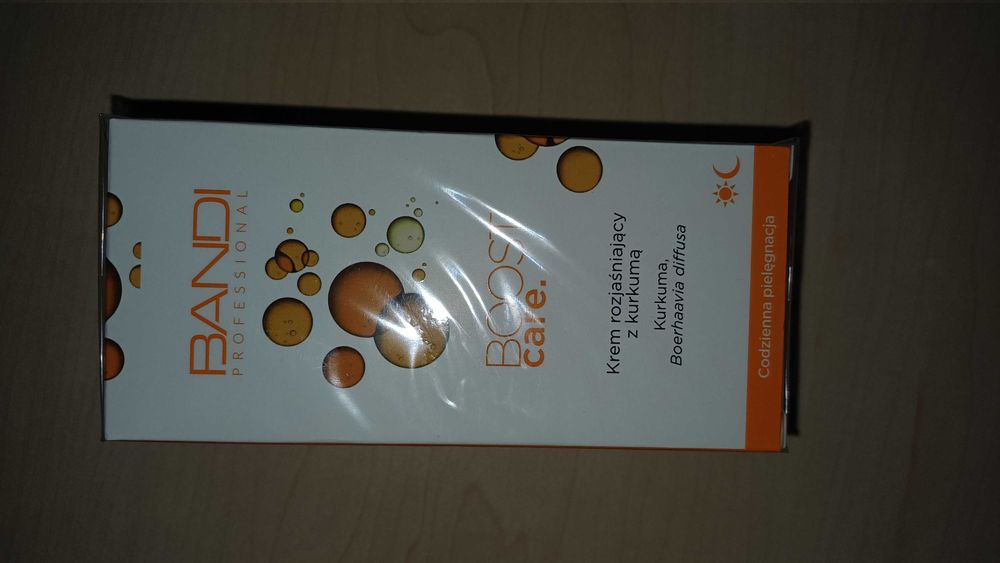 Bandi Professional Boost Care  krem rozjaśniający z kurkumą, 50 ml