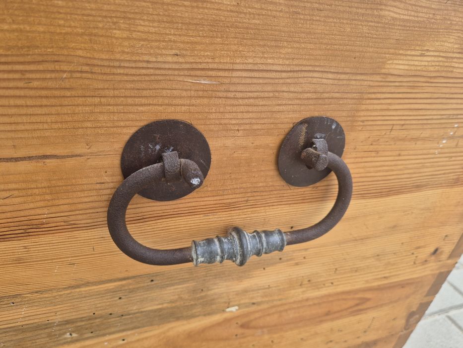 Stary kufer skrzynia TRANSPORT