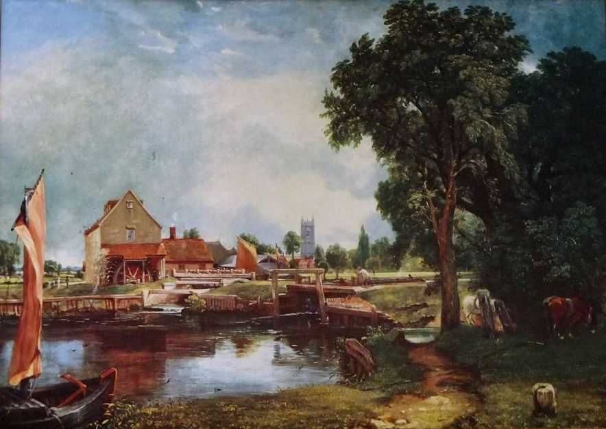 Reprodução de Pintura de John Constable 75x55cm