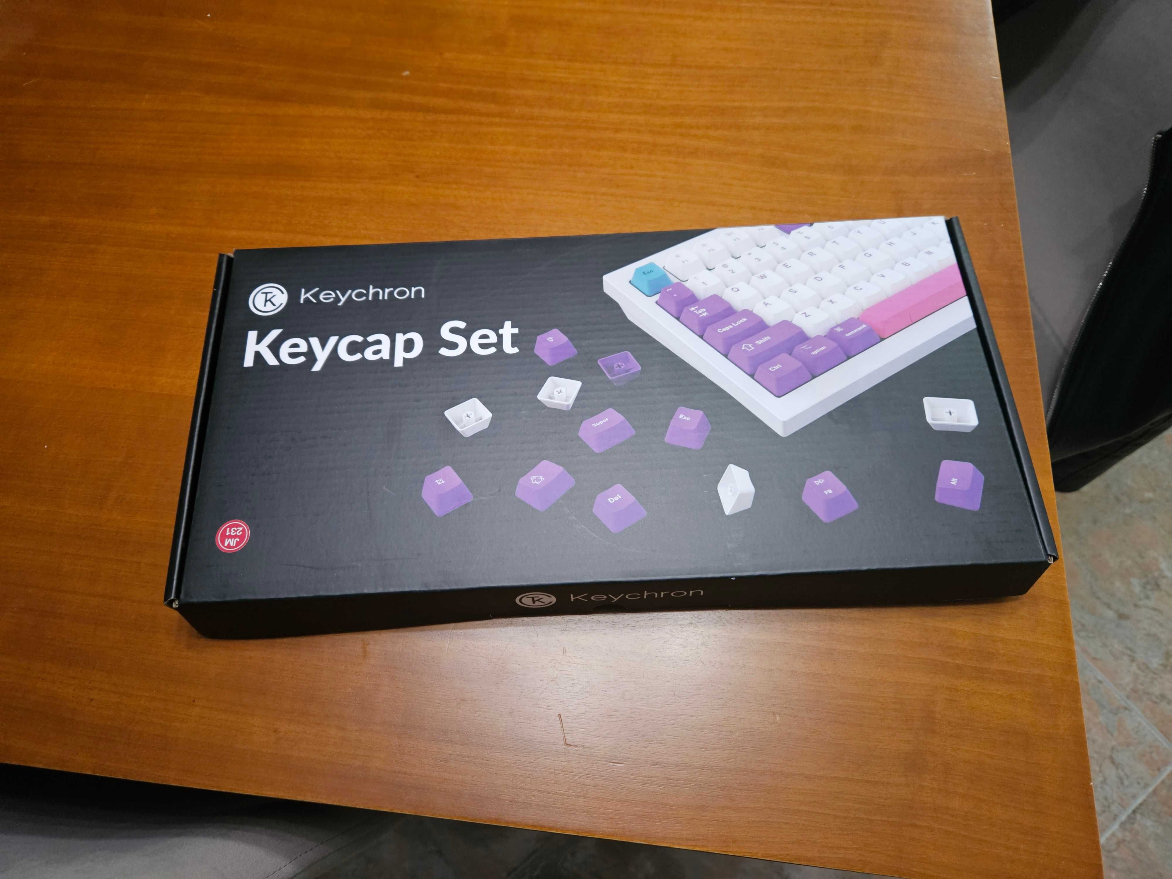 Keycaps Keychron ISO PT - Cinza