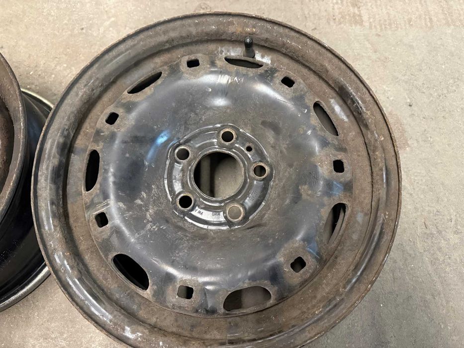 Felgi stalowe 6Jx14H2 ET37 VW Skoda Seat proste, sprawdzone 4 szt