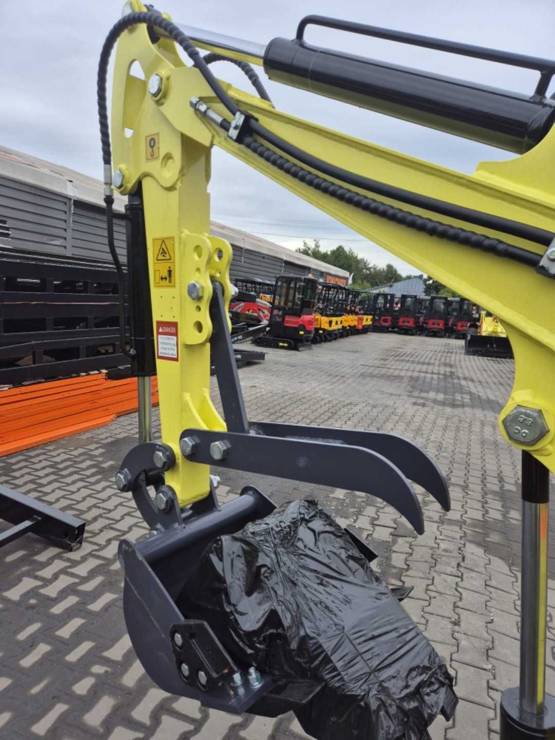 NOWA Minikoparka KINGWAY Yama SV 10 JOISTICKI 3 łyżki Ramię SKR KCIUK
