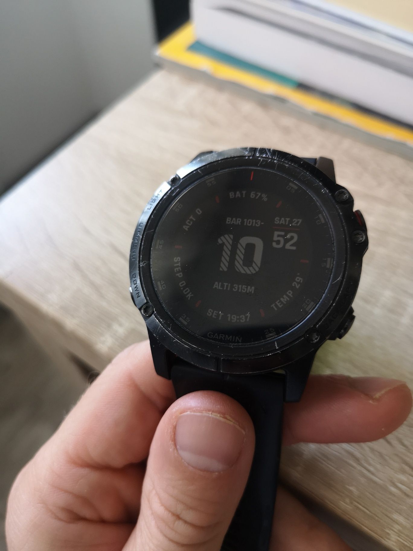 Zegarek Garmin Fenix 5X Plus Saphire Black